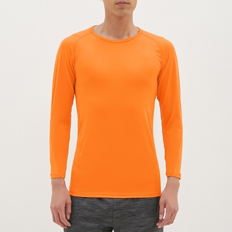 Gu公式 スポーツインナーt 9分袖 Gs ファッション通販サイト