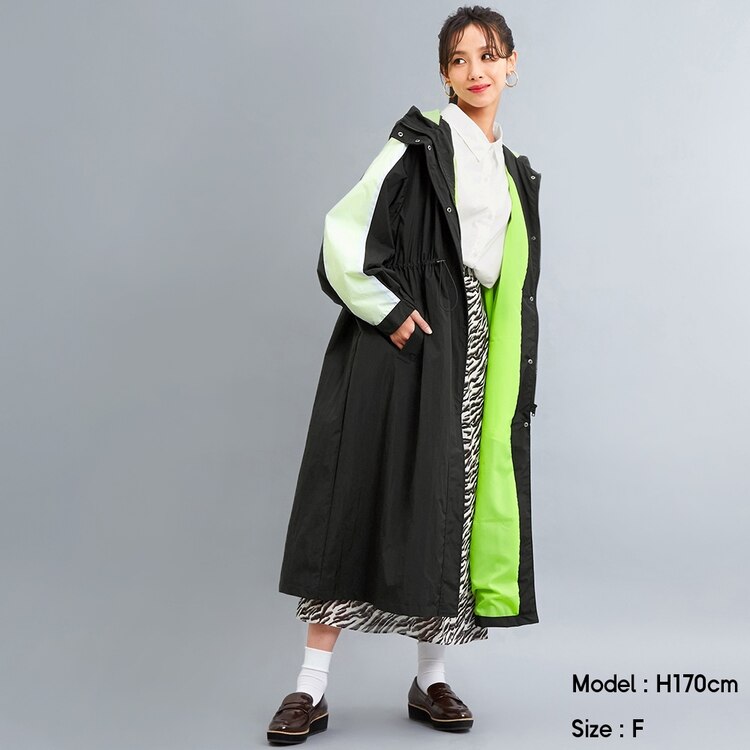 カラーブロックキングサイズコートy E Gu ジーユー 公式通販オンラインストア