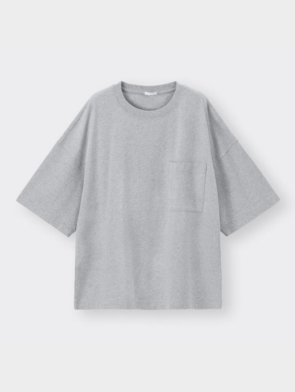 ワイドフィットT(5分袖)