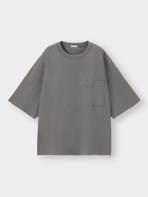 ワイドフィットT(5分袖)