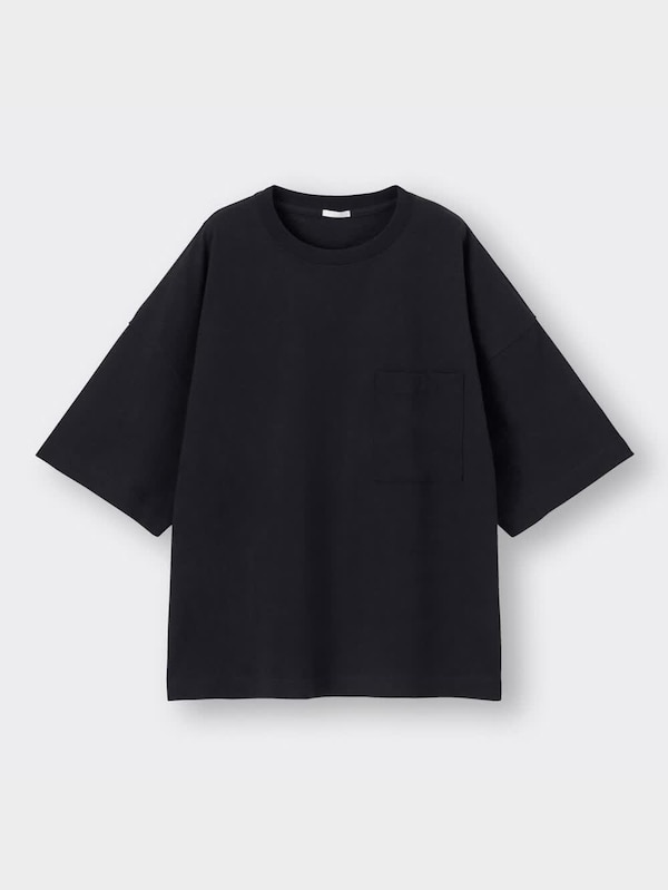 ワイドフィットT(5分袖)