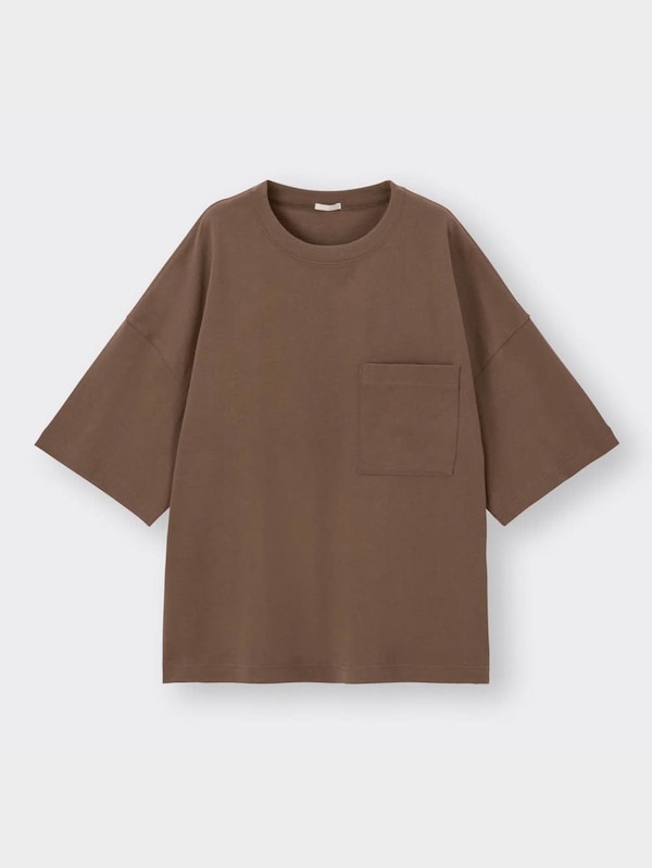 ワイドフィットT(5分袖)