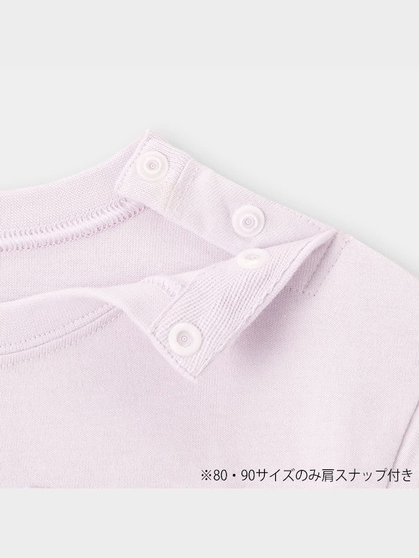 BABY(TODDLER)コットンクルーネックT(半袖)+E