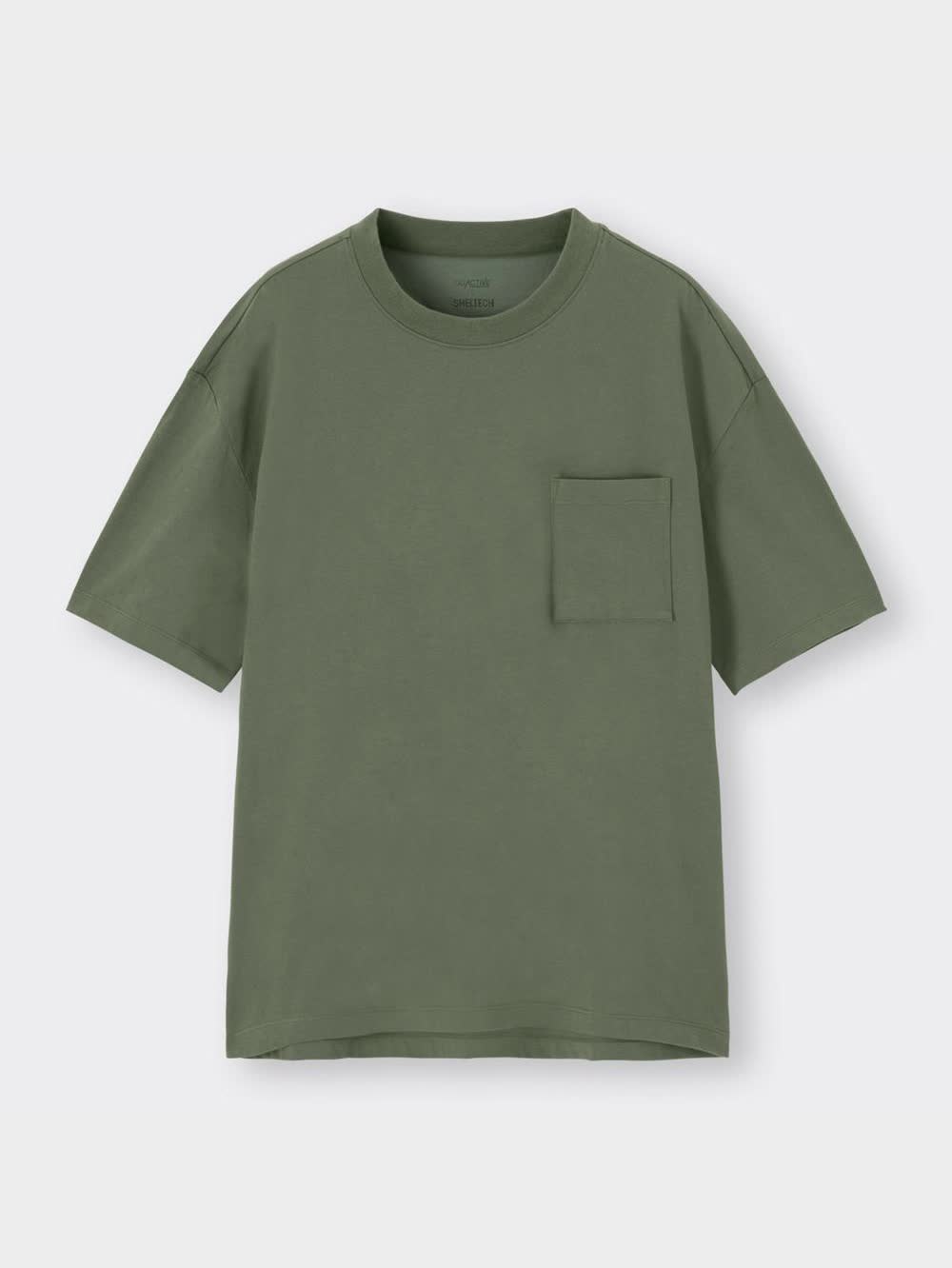 壺作者不明タテ300ヨコ300 GU公式 | ボクシーT(5分袖)(オーバーサイズ)