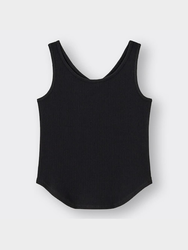リブ2WAYタンクトップ