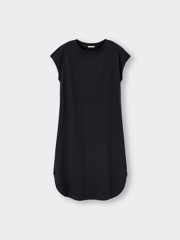 ラウンドヘムTワンピース(半袖)