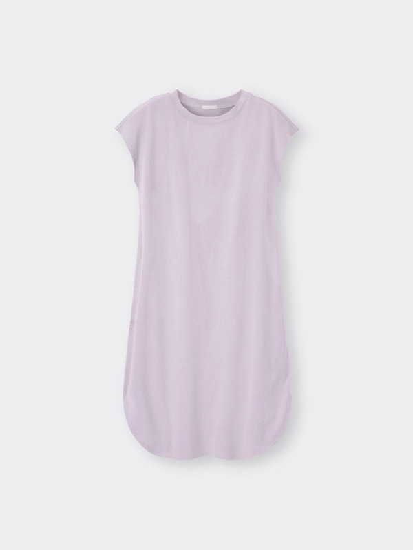 ラウンドヘムTワンピース(半袖)