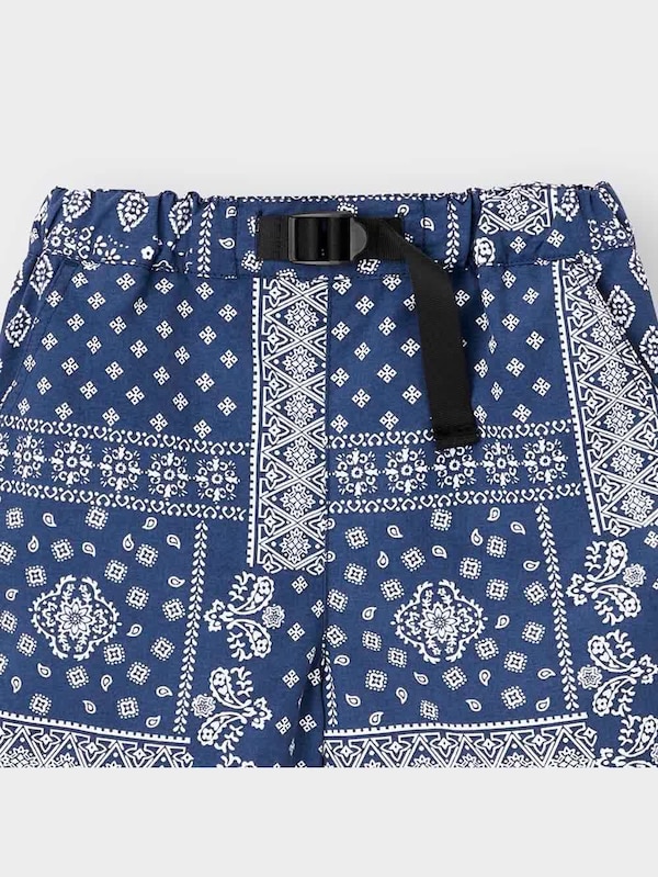 BOYSドライペイズリープリントハーフパンツ