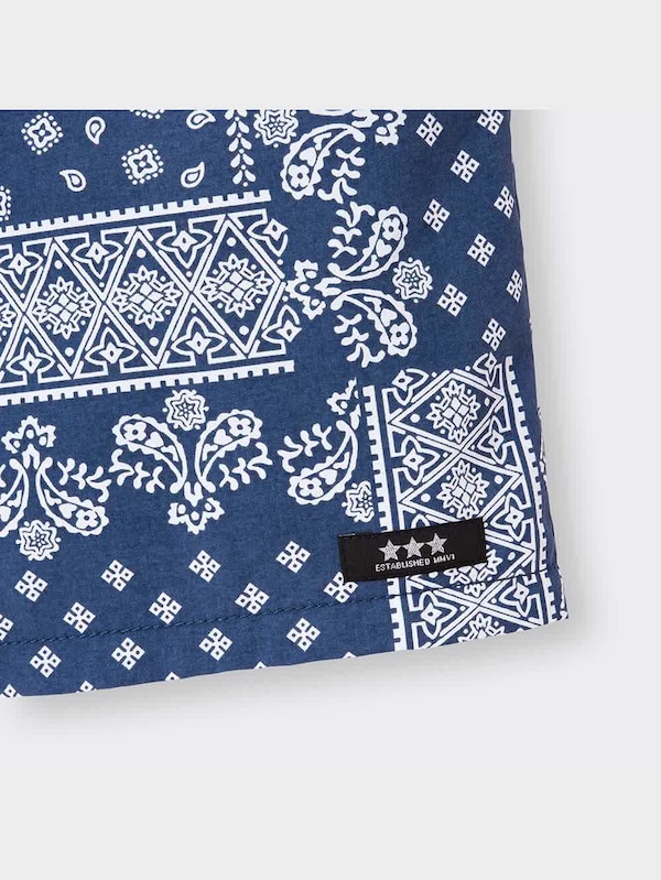 BOYSドライペイズリープリントハーフパンツ