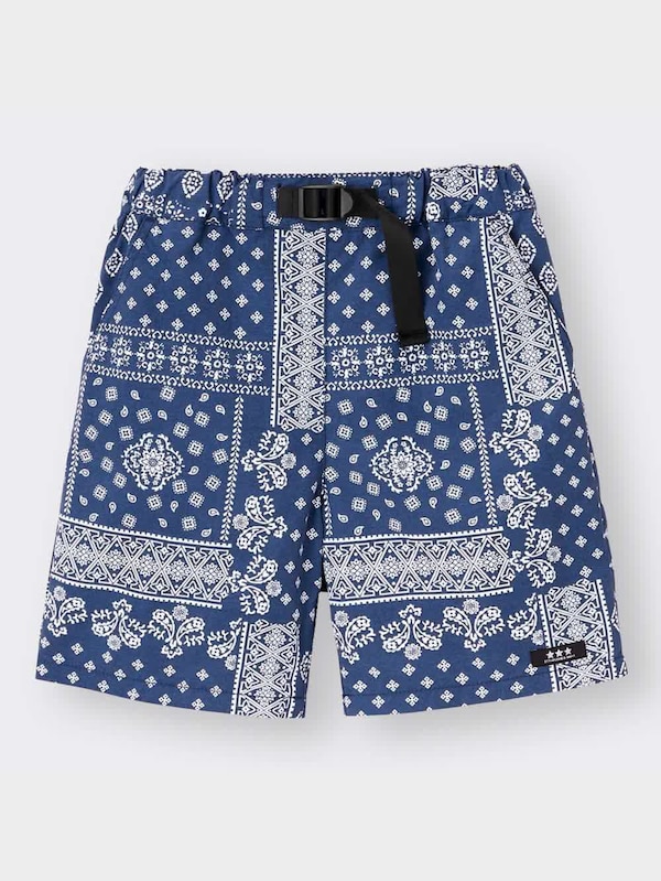 BOYSドライペイズリープリントハーフパンツ