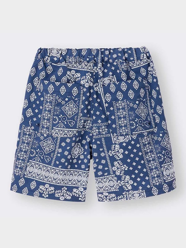 BOYSドライペイズリープリントハーフパンツ