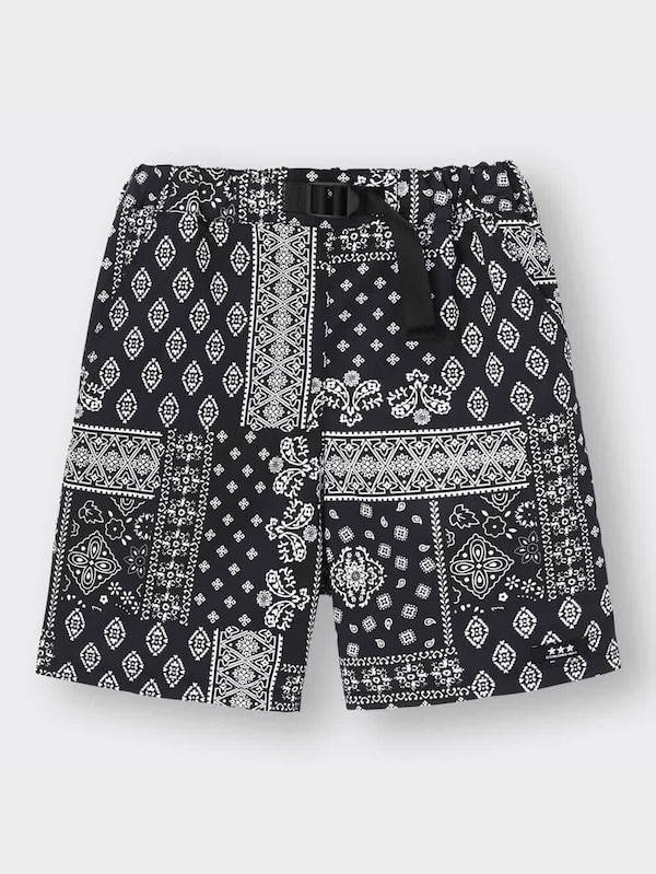 BOYSドライペイズリープリントハーフパンツ