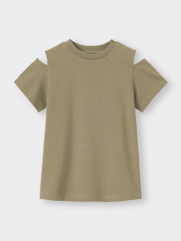 GIRLSオープンショルダーT(半袖)