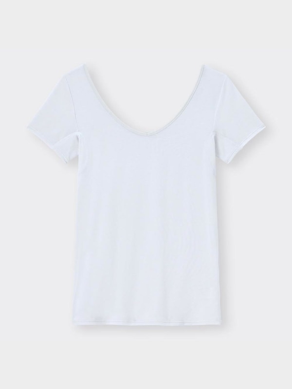 スタイルドライVネックT(半袖)(汗取り付き)+X