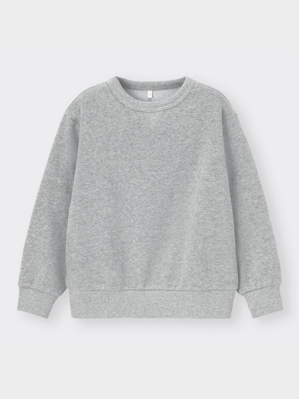 KIDS(男女兼用)クルーネックスウェットプルオーバー(長袖)