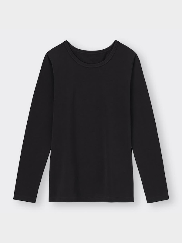 スタイルヒートエクストラクルーネックT(長袖)