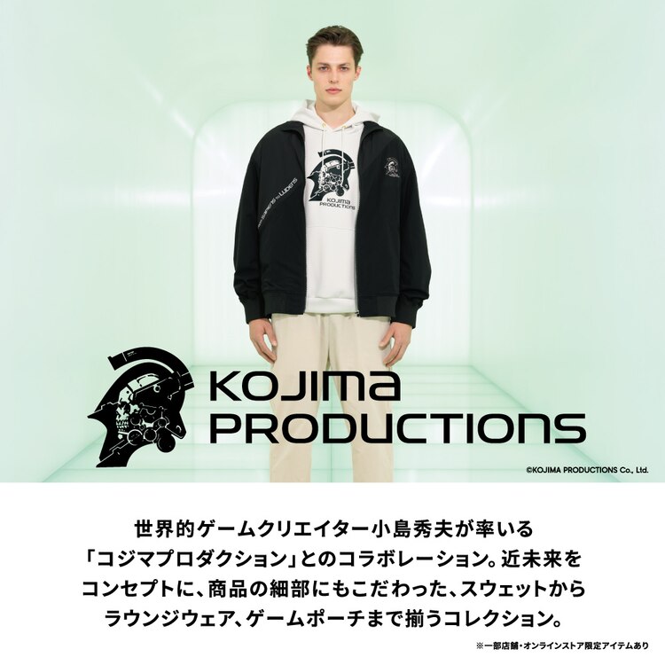 Gu公式 ダブルフェイスビッグプルパーカ 長袖 Kojima Productions ファッション通販サイト