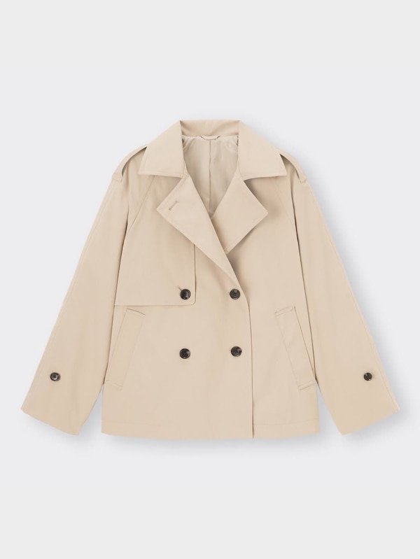 ショートトレンチジャケット