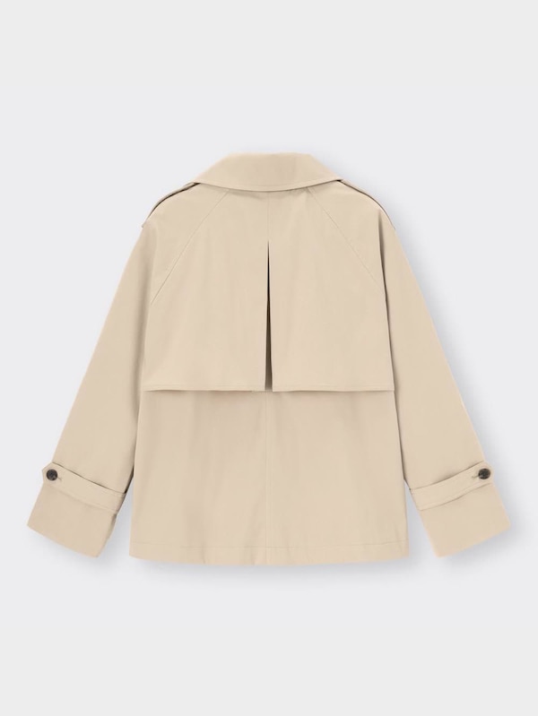 ショートトレンチジャケット