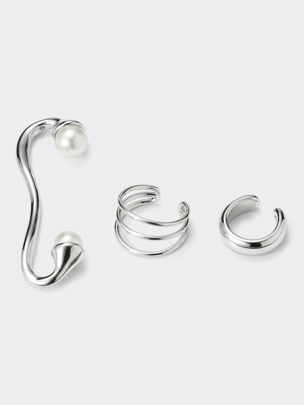 パール&メタルイヤーカフセット