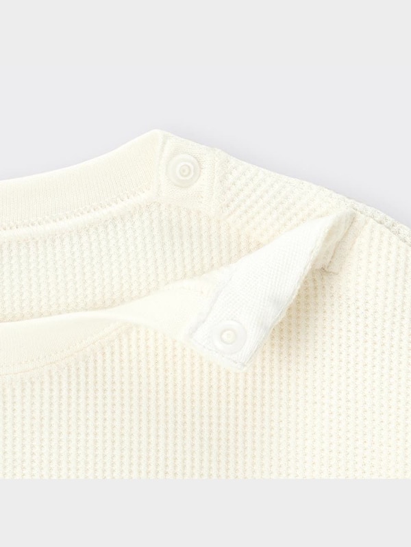 BABY(TODDLER)ワッフルクルーネックT(長袖)