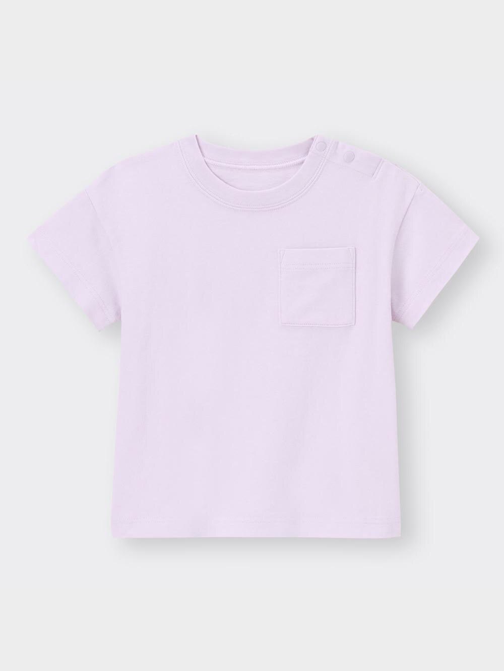 あむページ GU公式 | BABY(TODDLER)コットンクルーネックT(半袖)