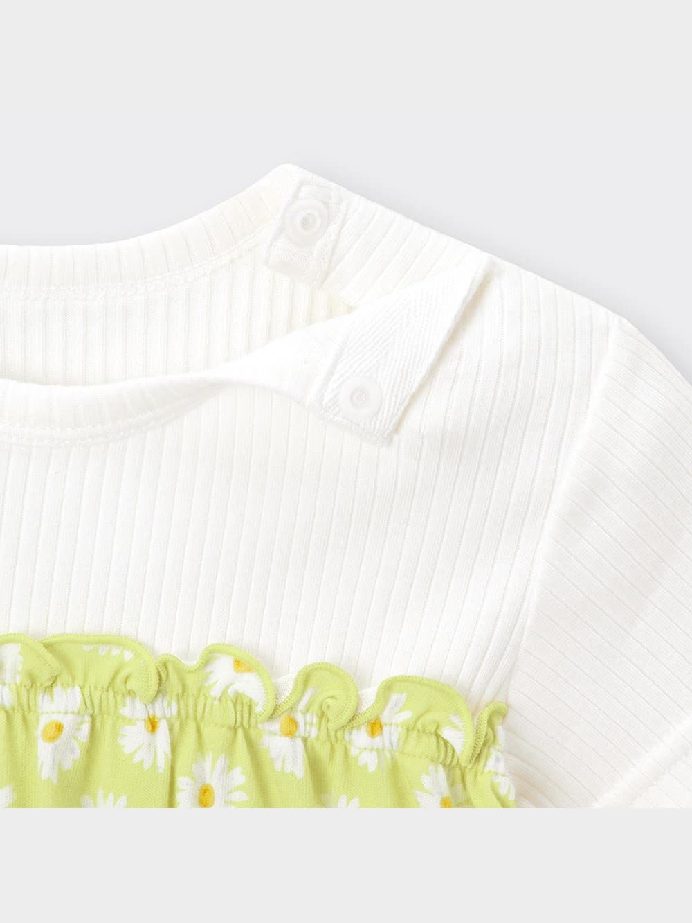 GU公式 | BABY(TODDLER)GIRLSフラワーコンビT(半袖)+E(セットアップ