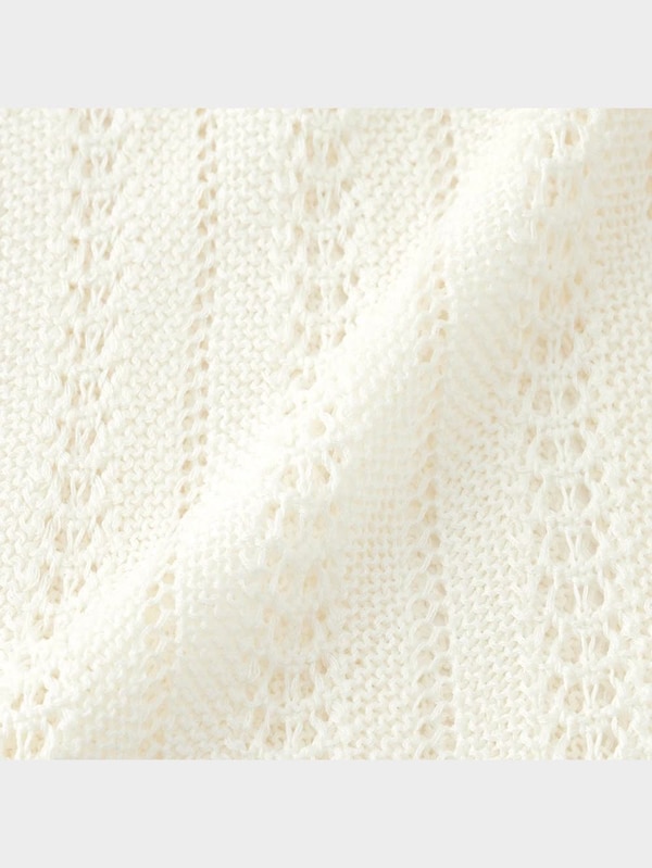 レーシーニットジレYG+E