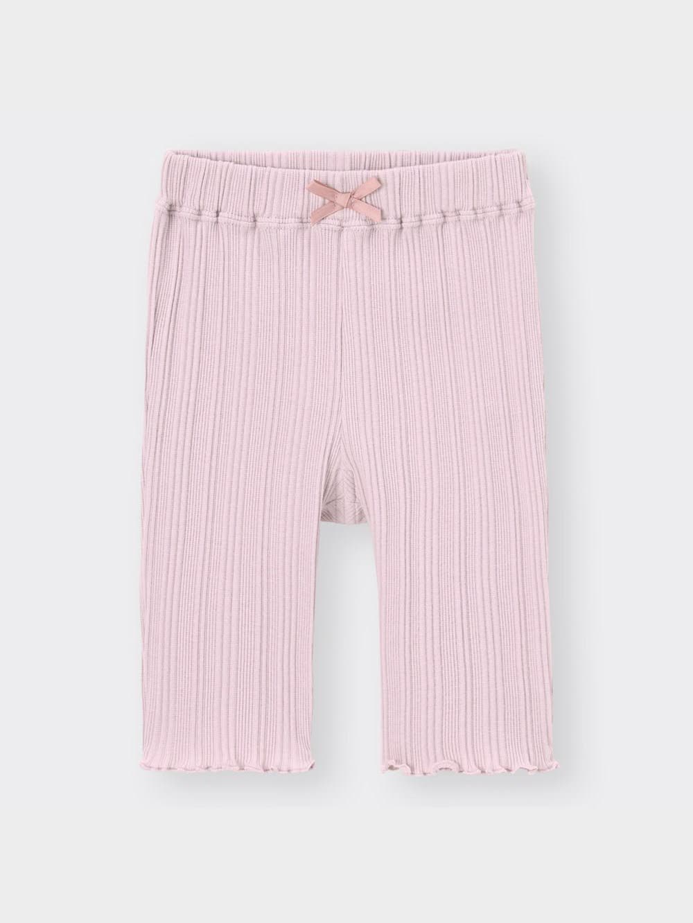 GU公式 | BABY(TODDLER)GIRLSリブストレートパンツ(7分丈)+E