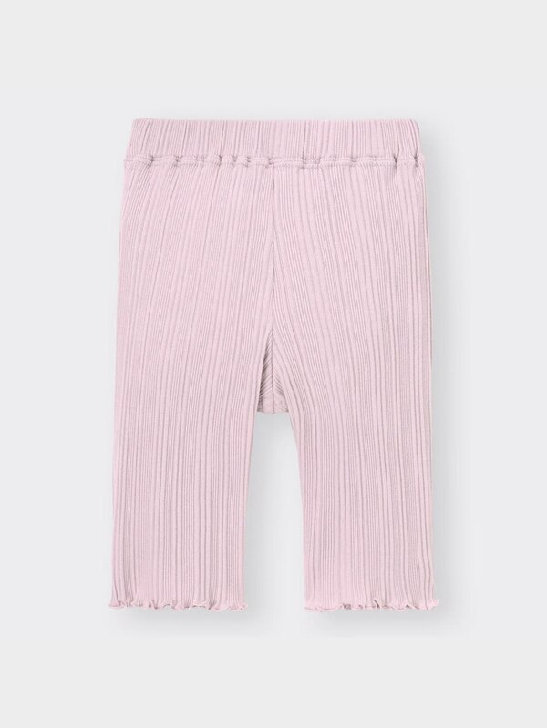 BABY(TODDLER)GIRLSリブストレートパンツ(7分丈)+E