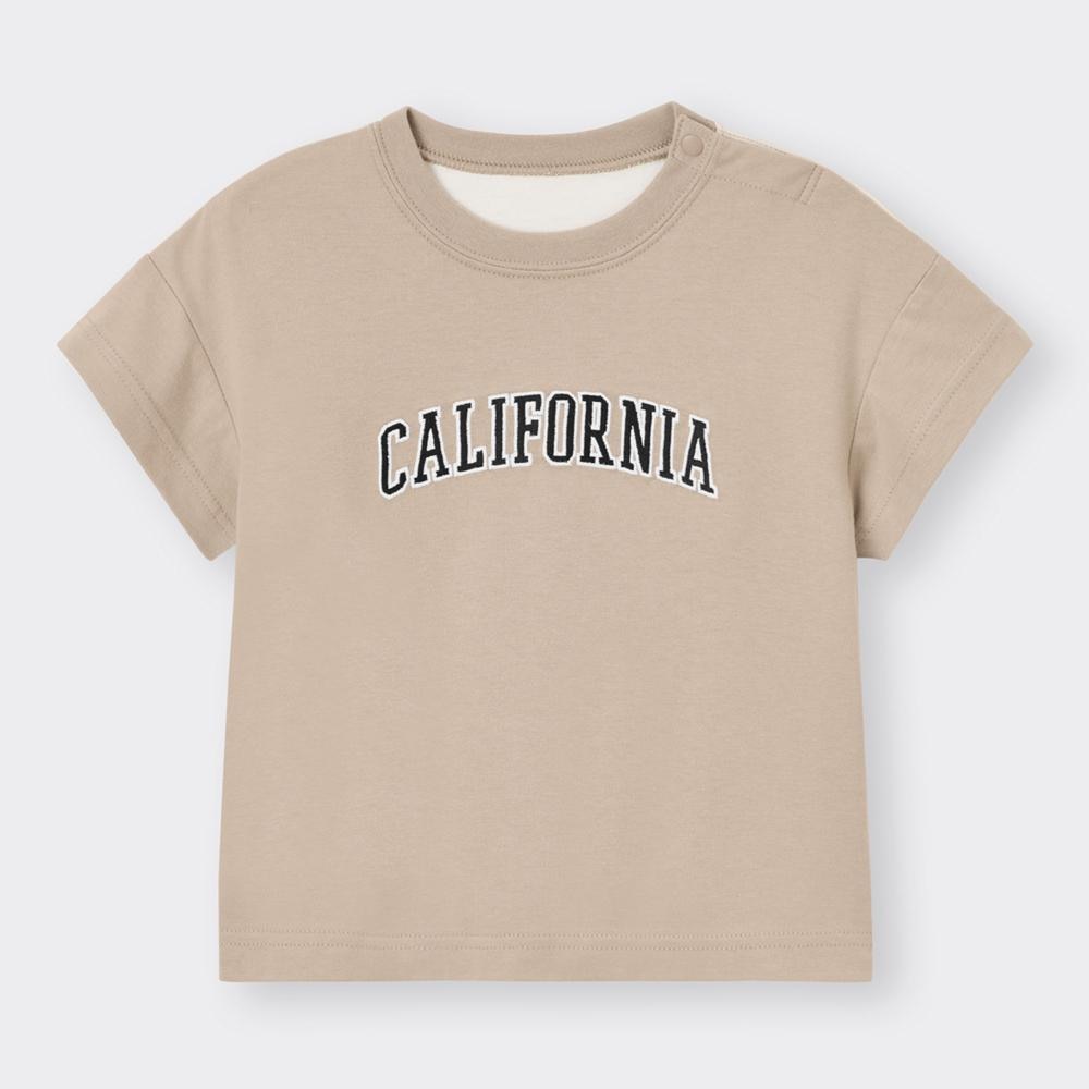 （GU）BABY(TODDLER)BOYSカラーブロックT(半袖)(カレッジ)のサムネイル