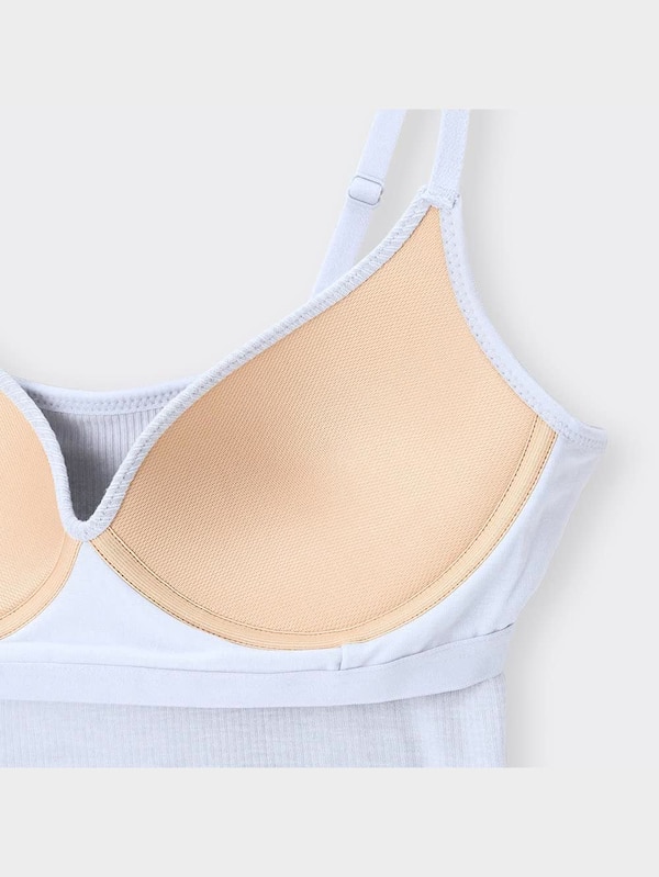 ブラフィールビューティーリブキャミソール