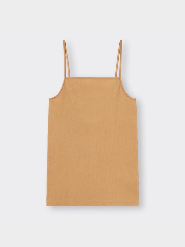 スタイルオーガニックコットンリブキャミソール