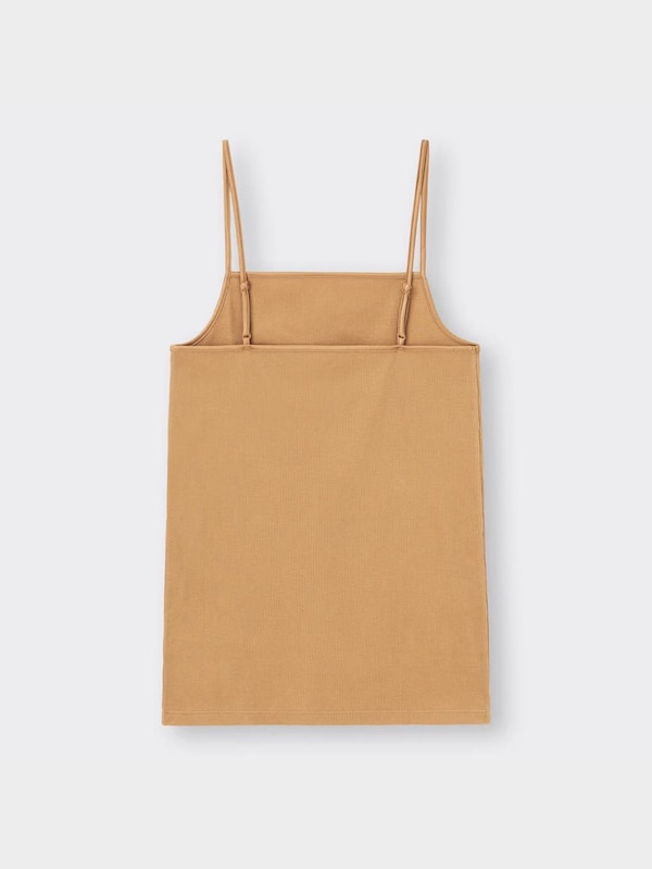 スタイルオーガニックコットンリブキャミソール