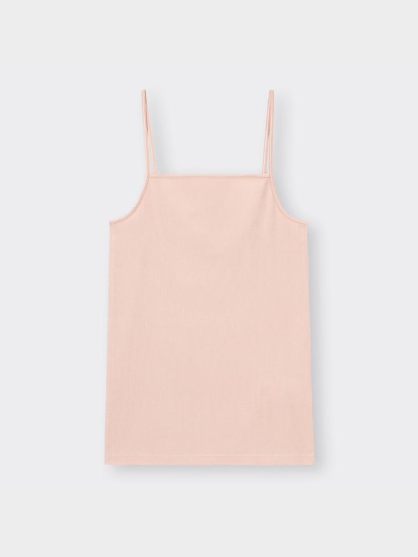 スタイルオーガニックコットンリブキャミソール