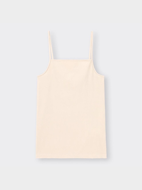 スタイルオーガニックコットンリブキャミソール