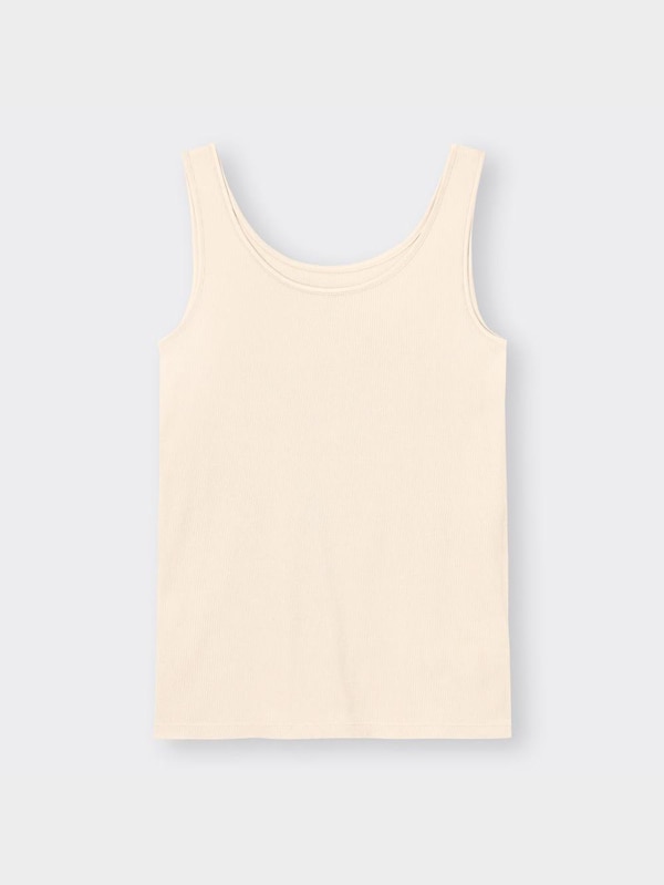 スタイルオーガニックコットンリブタンクトップ