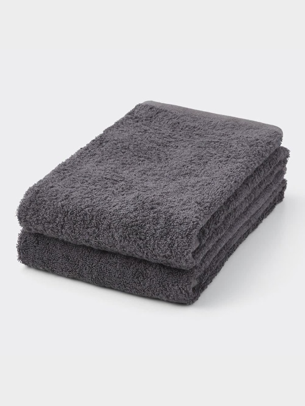 オーガニックコットンフェイスタオル2P