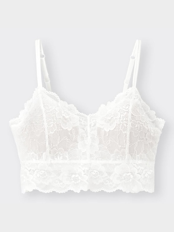 ナチュラルサポートブラ(ノン ワイヤー)(レース)