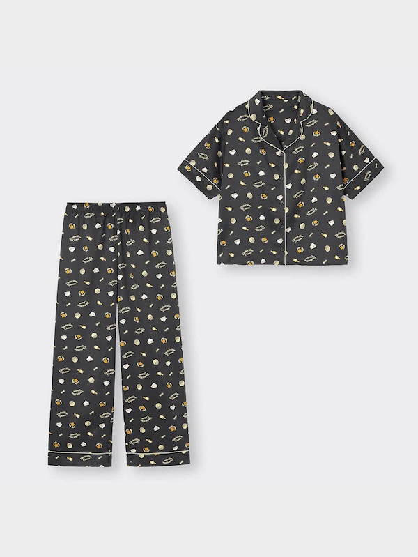 サテンパジャマ(半袖&ロングパンツ) Detective Conan