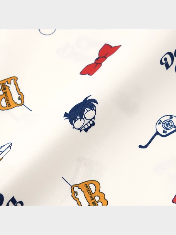 サテンパジャマ(半袖&ロングパンツ) Detective Conan