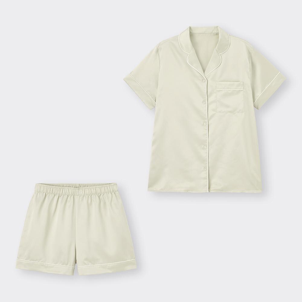 新品 VS さらさら&シルキー♪ 寝心地最高^^ サテン パジャマ
