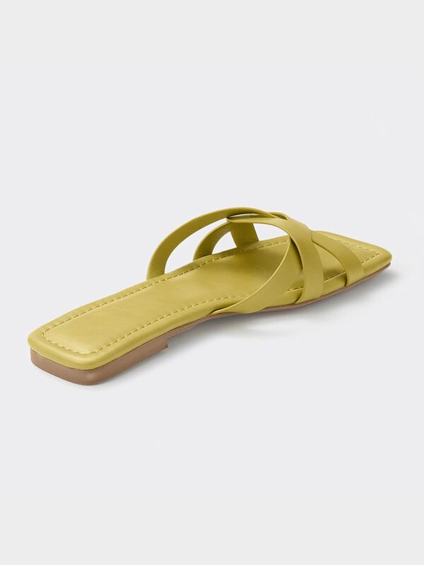 クロスベルトフラットサンダル+X