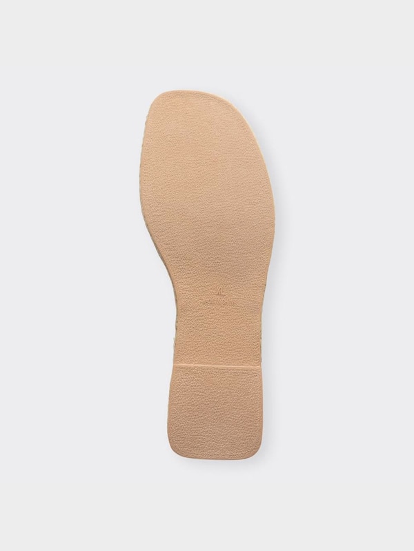 プラットフォームクリアサンダル+X