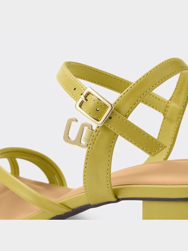 ナローストラップサンダル+E