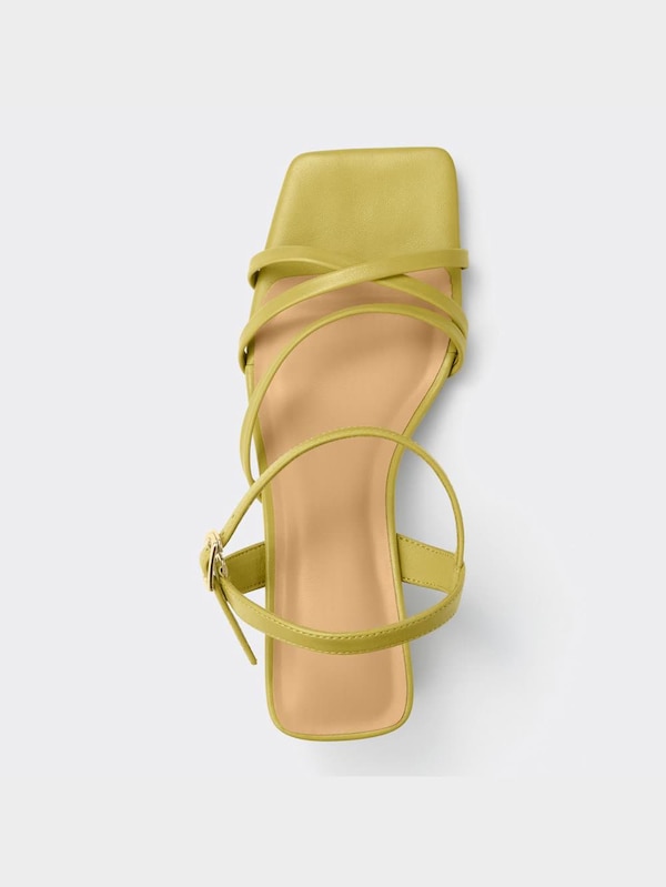 ナローストラップサンダル+E