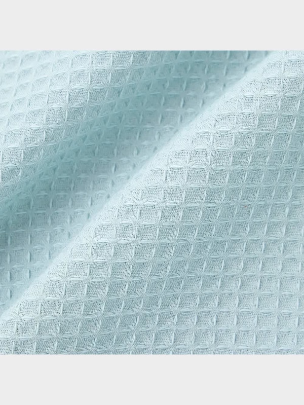 オーガニックコットンワッフルパジャマ(半袖&ショートパンツ)