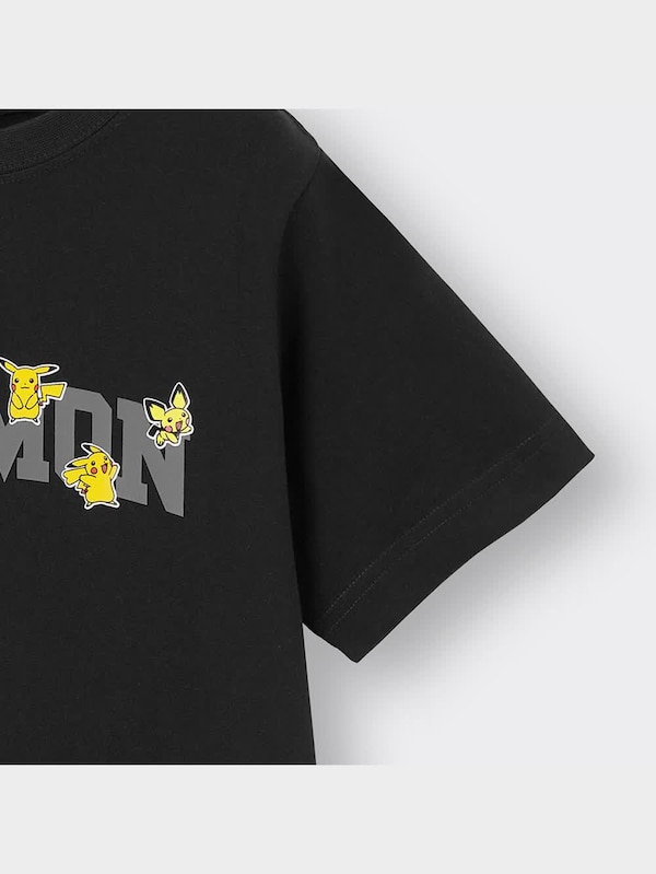 KIDS(男女兼用)グラフィックT(半袖) Pokemon 1(ピカチュウ)(ピチュー)