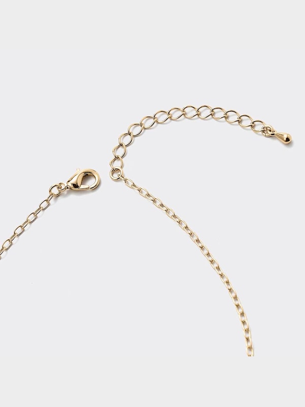 カラービーズネックレス