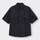 マルチポケットオーバーサイズシャツ(5分袖)NT+X-BLACK
